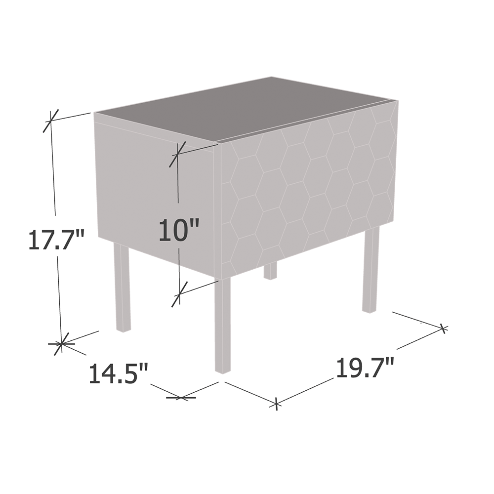 Hexa 04 Nightstand